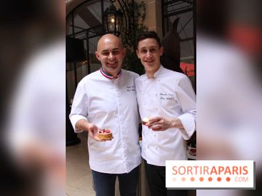 Les nouvelles pâtisseries du Plaza Athénée