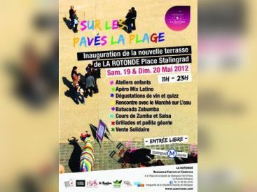 Sur les pavés la plage - Weekend d'inauguration de la terrasse de la Rotonde