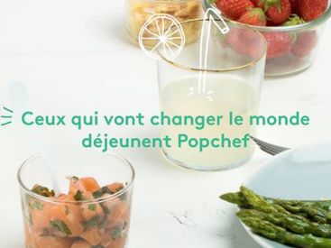  Votre déjeuner livré en 30 minutes avec Popchef !