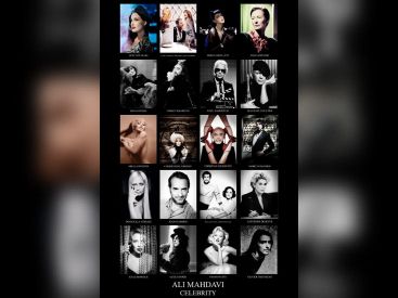 Exposition Glamourama Celebrities d'Ali Mahdavi au Prince de Galles Hôtel