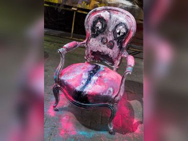 Exposition Lydie Arickx au Marché Dauphine