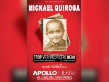 Mickaël Quiroga à l'Apollo Théâtre