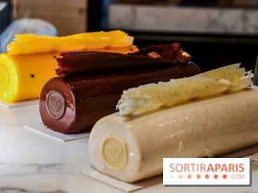 L'Hotel de Crillon dévoile une Bûche de Noël graphique et régressive pour ce Noël 2023 à Paris