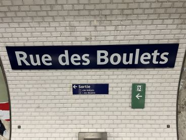 Le saviez-vous ? Pourquoi la station Rue des Boulets s’appelle-t-elle ainsi ?
