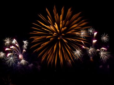 Feu d'artifice du 14 Juillet 2019 à Vitry-sur-Seine (94)