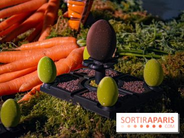 Oeuf de Pâques 2022 par Yann Brys à l'hôtel Cour des Vosges