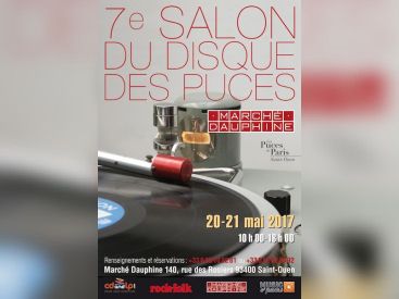 Salon du disque des Puces de Paris Saint-Ouen 2017