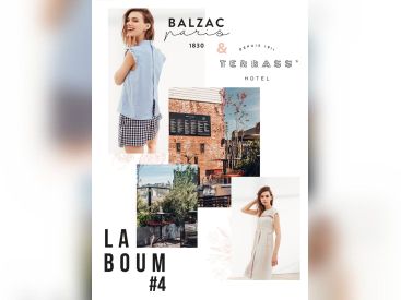 Balzac vous invite à sa boum sur le rooftop du Terrass' Hotel