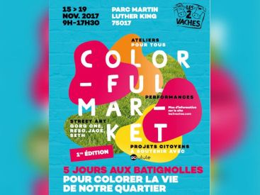 Le Colourful Market, un événement joyeux, convivial et engagé aux Batignolles