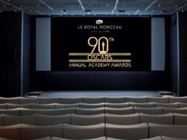 La cérémonie des Oscars diffusée dans le cinéma privé du Royal Monceau