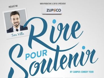 Rire pour Soutenir : Tom Villa et le Campus Comedy Tour contre l'échec scolaire