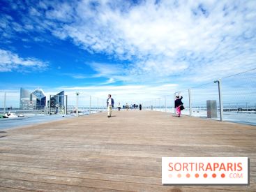 Réouverture du toit de la Grande Arche de La Défense