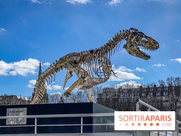 Tyrannosaurus Rex, l'installation de l'artiste Philippe Pasqua au Port de la Conférence