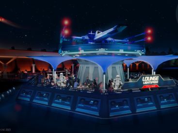 Disneyland Paris : Lounge Lightspeed, la terrasse éphémère sur le toit de Starport à Discoveryland