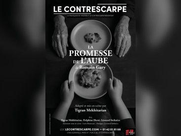 La Promesse de l'Aube, l'adaptation du roman de Romain Gary au Théâtre de la Contrescarpe