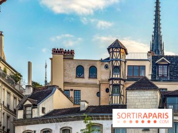 Fausse maison médiéval île de la Cité Notre Dame