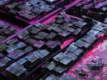 TanDEM-X, l'exposition d'Hendrik Czakainski à la galerie Wallworks