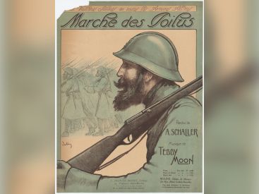 14/18, la Grande guerre en chansons, l'exposition au musée Sacem