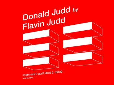 Ateliers-rencontre autour de Donald Judd à l'ENSAD