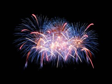 Feu d'artifice du 14 Juillet 2019 à Arcueil (94)