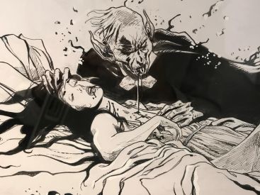 Bram Stoker Dracula, l'expo BD gratuite à la galerie Glénat - prolongations