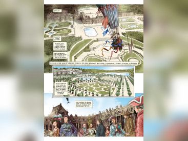 Exposition Versailles dans la bande dessinée au Château de Versailles