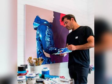 Semaine Live Painting et NFT avec Ruben Carrasco et Sebastian Riffo à la galerie Goldshteyn-Saatort