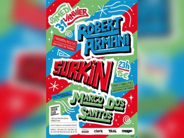 Soirée, Clubbing, Paris, Social Club, Surkin, Marco Dos Santos, Armani