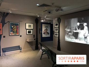 Le Café Renoir,Montmartre, décor de Cinéma