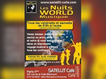 Nuits World Music pour danser jusqu'à l'aube