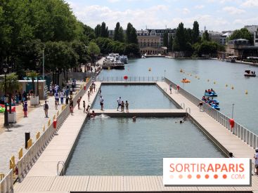 La baignade Bassin de la Villette