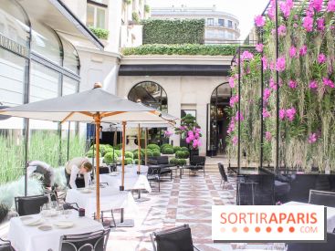 La terrasse aux 5 étoiles Michelin du George V, exception