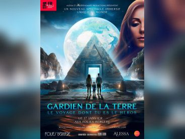 "Gardien de la Terre" un spectacle immersif entre Hypnose et IA aux Folies Bergère à Paris