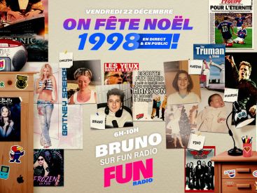 Bruno sur Fun Radio - émission spéciale dans les années 1998 avec Bruno Guillon 