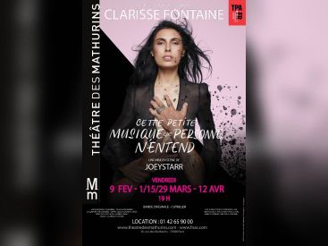 "Cette petite musique que personne n'entend" par Clarisse Fontaine au Théâtre des Mathurins