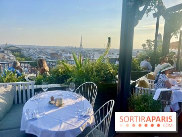 Perruche, le bar-restaurant en rooftop du Printemps Haussmann