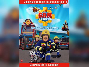 Sam le pompier – Nouvelle caserne, grandes aventures ! bientôt au cinéma