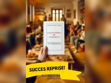 Les Fantômes de Condorcet : une comédie sur l’amitié et la fiction au Théâtre Galabru