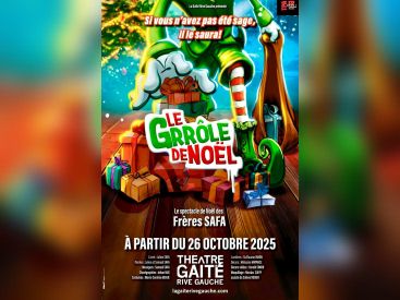 Le Grrôle de Noël, la nouvelle comédie musicale des frères Safa au Théâtre de la Gaîté Rive Gauche