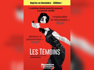Les Témoins : théâtre politique à la Manufacture des Abbesses