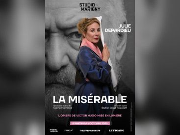 La Misérable : seule en scène avec Julie Depardieu au Studio Marigny