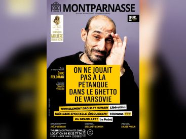 On ne jouait pas à la pétanque dans le ghetto de Varsovie au Théâtre Montparnasse