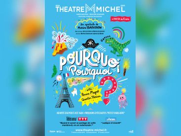 Pourquoi ? Pourquoi ? : le podcast sur scène au Théâtre Michel