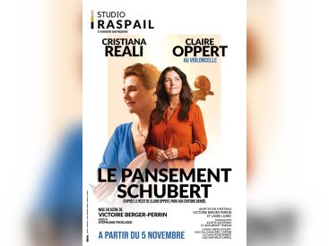 Le Pansement Schubert avec Cristiana Reali au Studio Raspail