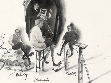 Document d’archives autour de Faust et de Friedrich Wilhelm Murnau