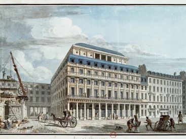 Vue historique de la Comédie-Française