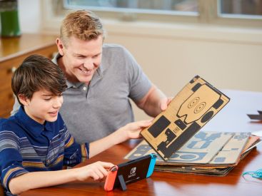 Ateliers Nintendo Labo à la Cité des Sciences et de l'Industrie