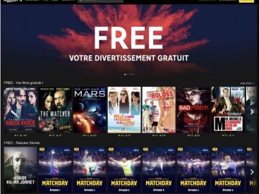 Rankuten Tv ajoute une centaine de films gratuits à son catalogue