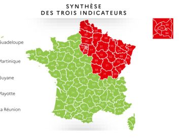 Coronavirus : Carte de France du déconfinement par département le 7 mai 2020