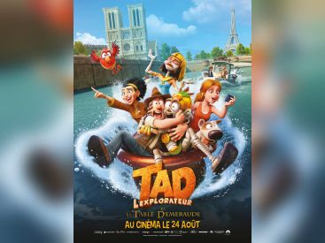 Tad L'explorateur et la table d'Emeraude : bande-annonce et invitation 